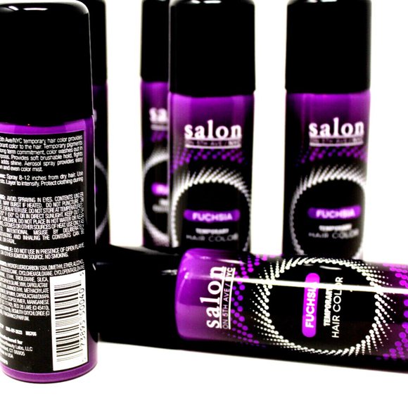 LOT OF 6 Salon on 5th Ave, NYC Temporary Hair Color Fun Shades, Fuchsia - Picture 7 of 7